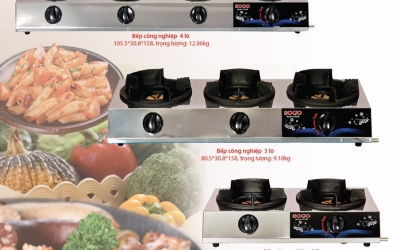 Bếp gas công nghiệp SOGO – Người bạn trung thành của gian bếp Việt